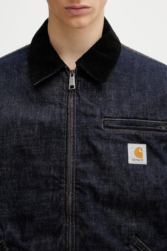 Carhartt WIP OG Detroit Jacket kurtka jeansowa męska niebieski I036593.B8902