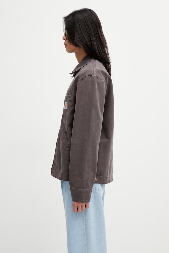 Carhartt WIP Detroit Jacket bunda bavlněná pánská I034819.3MB4O hnědá SS26