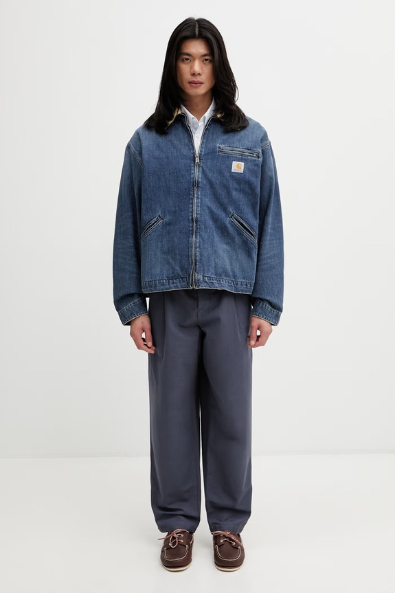 Carhartt WIP OG Detroit Jacket denim Men's I036593.2XN4L