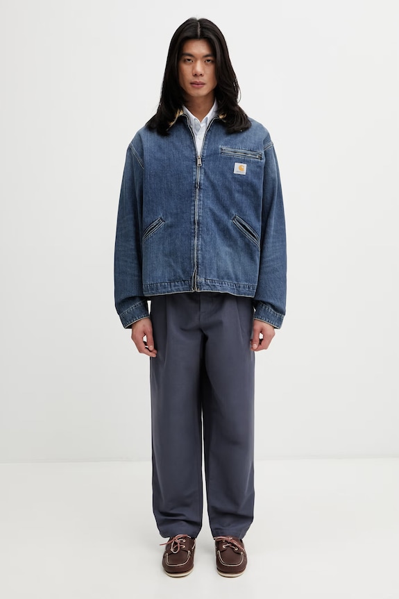 Carhartt WIP OG Detroit Jacket denim Men's I036593.2XN4L