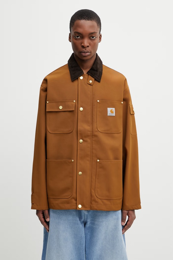 Carhartt WIP Clapton Jacket bunda pánska hnedá I036944.00SXX