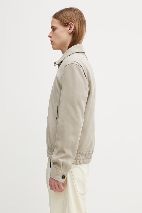 Mackage коротка куртка замшева чоловіча GIOVANNI.SU бежевий SS26