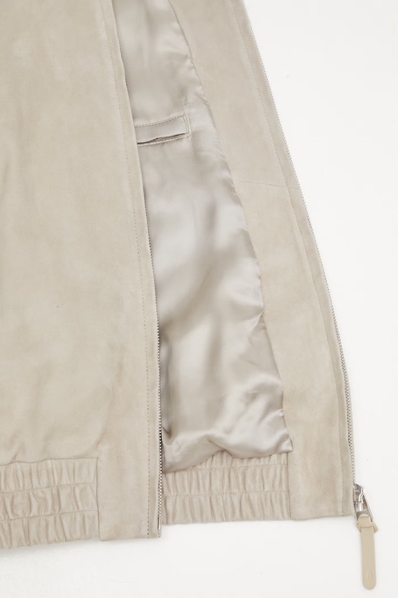 Mackage коротка куртка замшева чоловіча GIOVANNI.SU бежевий