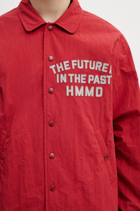 Human Made MENS WOVEN JACKET geacă de tranziție pentru bărbați rosu HM31JK021