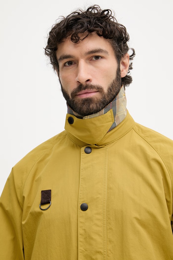 Barbour krótka kurtka męska Icons zielony MCA1093