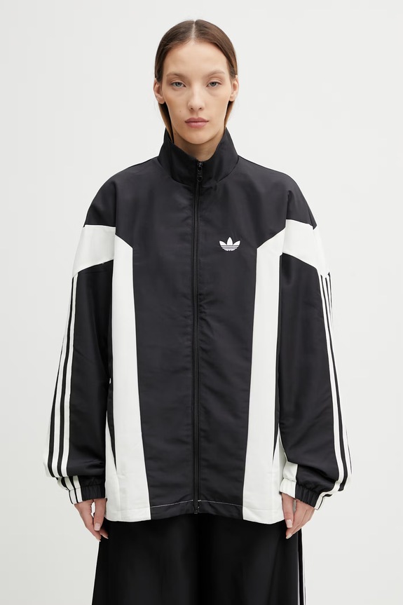 adidas Originals коротка куртка JZ6965 чорний SS26