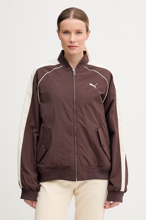 Odzież Puma bomberka Bomber 635022 brązowy