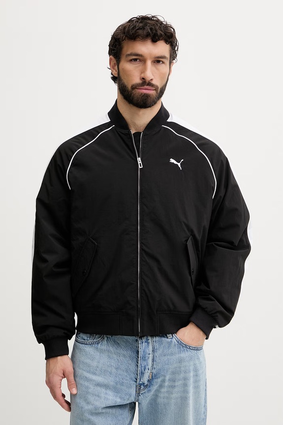 Puma bunda bomber Bomber čierna 635022