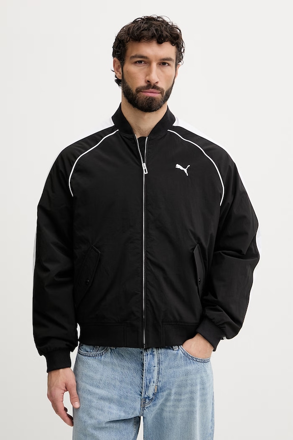 Puma bunda bomber Bomber čierna 635022