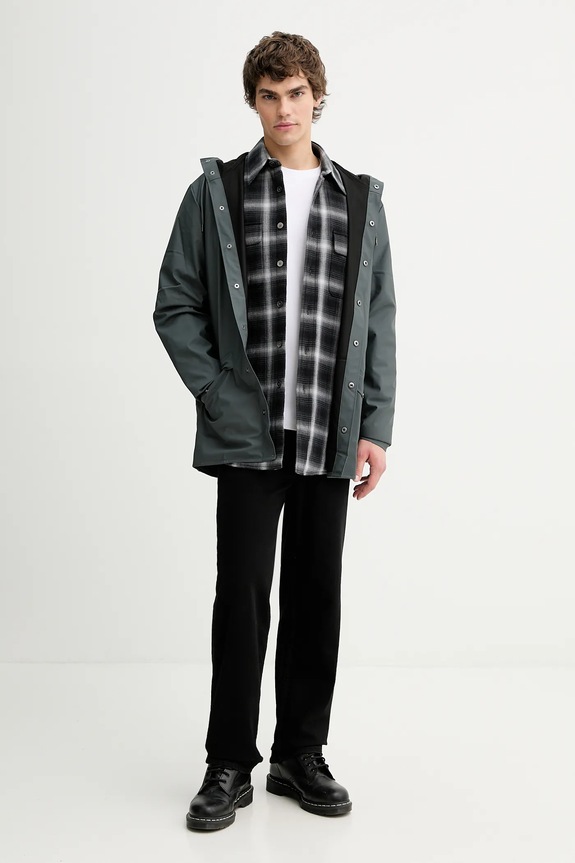 Bunda Rains 12010 Jacket W3 12010.153 sivá SS26