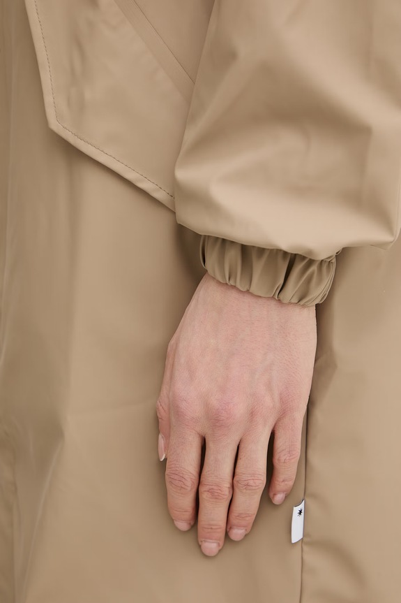 Rains αδιάβροχο μπουφάν 18140 Fishtail Parka W3 18140.133 μπεζ