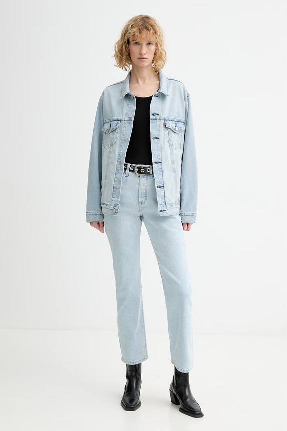 Ruházat Levi's farmerdzseki RELAXED FIT A5782.0112 kék