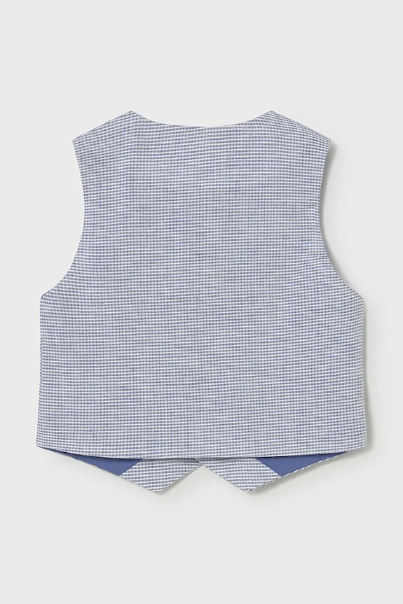 Băieți Mayoral vestă pentru copii din amestec de in 1312.3A.Baby.PPY2 albastru