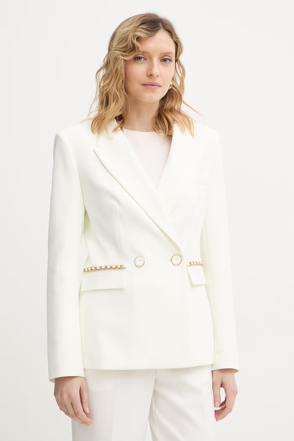 Marciano by Guess marynarka MAYE tkanina beżowy 6RGN06.9373Z