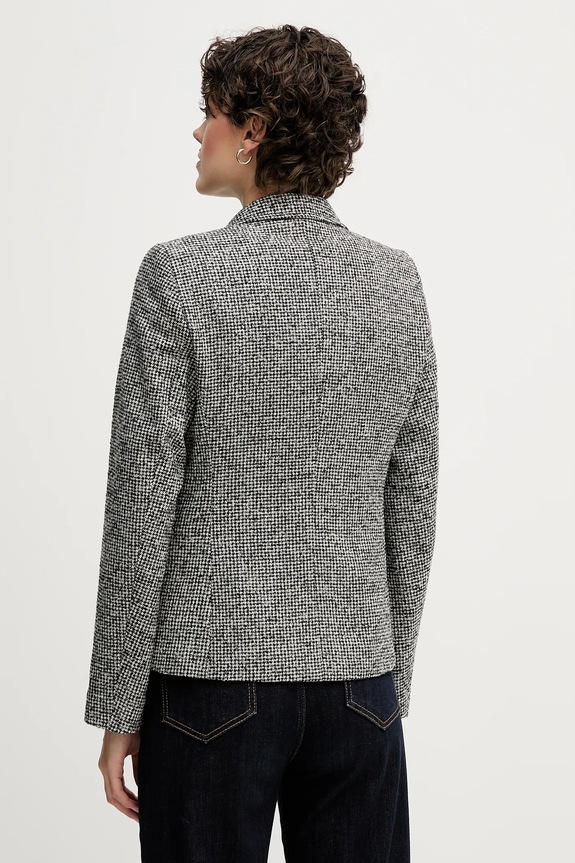 Oblečenie Bunda s prímesou vlny Tommy Hilfiger WW0WW48786 čierna