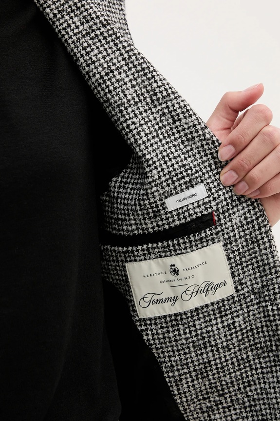 Bunda s prímesou vlny Tommy Hilfiger WW0WW48786