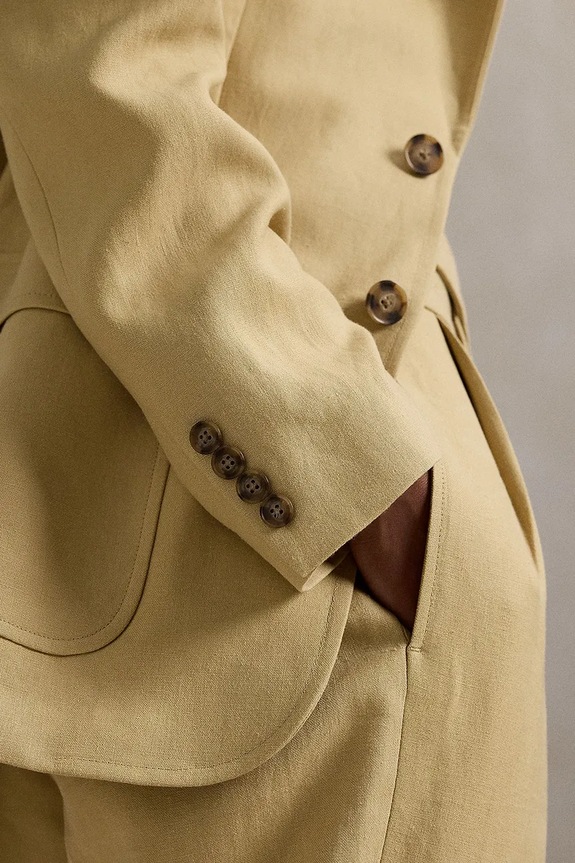 Sako Polo Ralph Lauren 211A96189 béžová