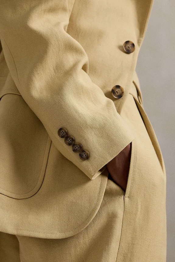 Sako Polo Ralph Lauren 211A96189 béžová