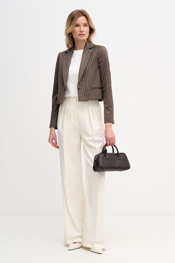 Pedro del Hierro żakiet damski 6753218 brązowy SS26