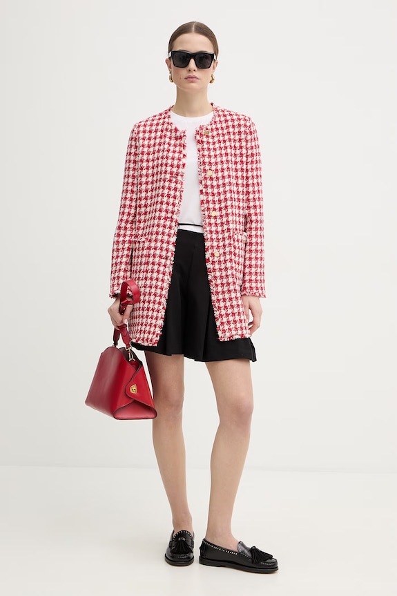 Kabát Marella Emme by Marella 2615041141200 červená SS26