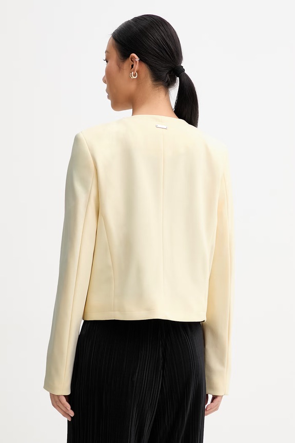Oblečenie Calvin Klein sako dámske LV044F418G béžová