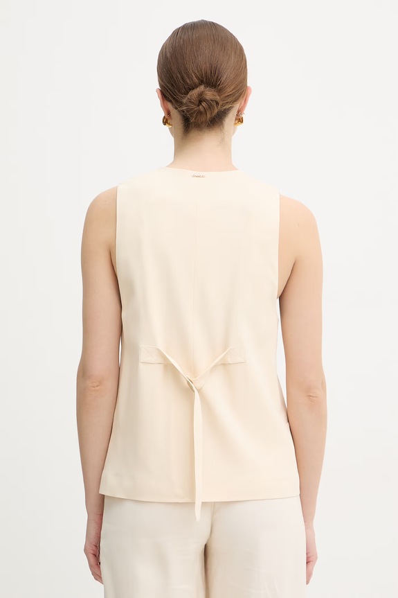 Odjeća Prsluk Twinset 261TP2224 bež