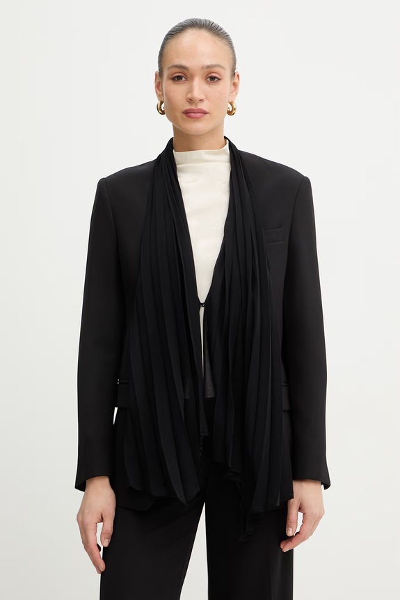 Σακάκι Twinset ύφασμα μαύρο 261TP2192