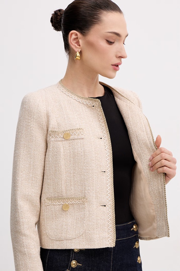 Luisa Spagnoli giacca da donna in cotone Vasari 542790