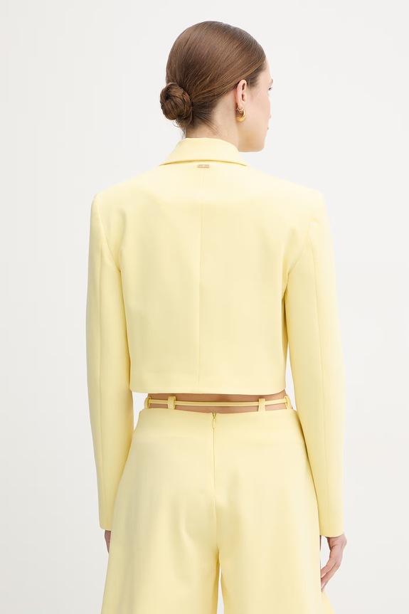 Abbigliamento Fracomina giacca FJ26SJ1002W84201 giallo