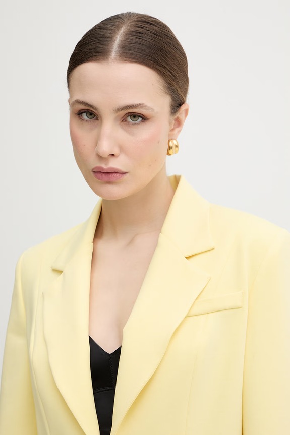 Fracomina giacca giallo FJ26SJ1002W84201