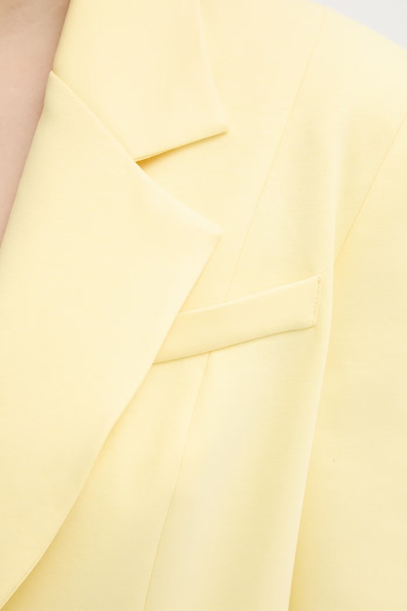 Fracomina giacca FJ26SJ1002W84201 giallo