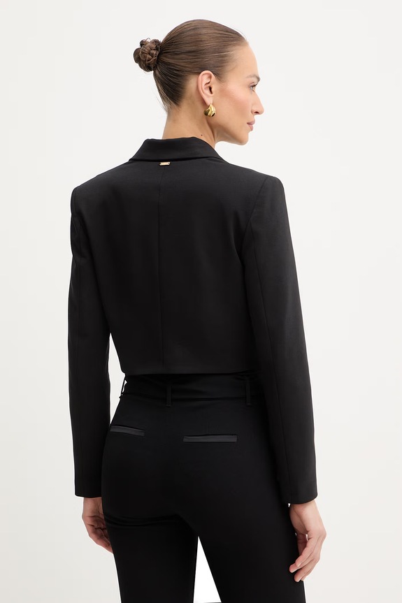 Ρούχα Σακάκι Fracomina FJ26SJ1002W84201 μαύρο