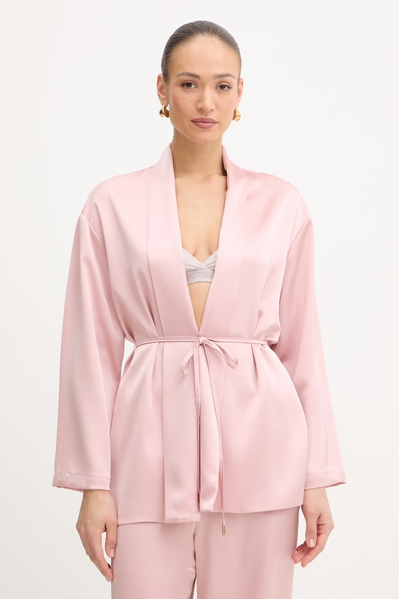 Fracomina giacca oversize rosa FJ26SJ3001W47001