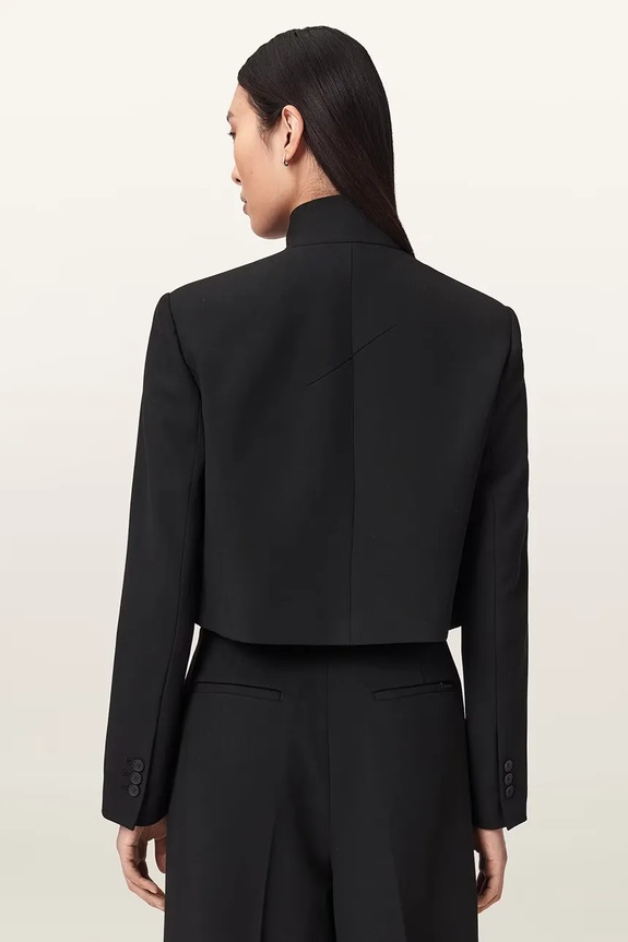 AllSaints sako dámske RAINA W013QE čierna SS26