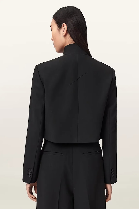 AllSaints sako dámske RAINA W013QE čierna SS26