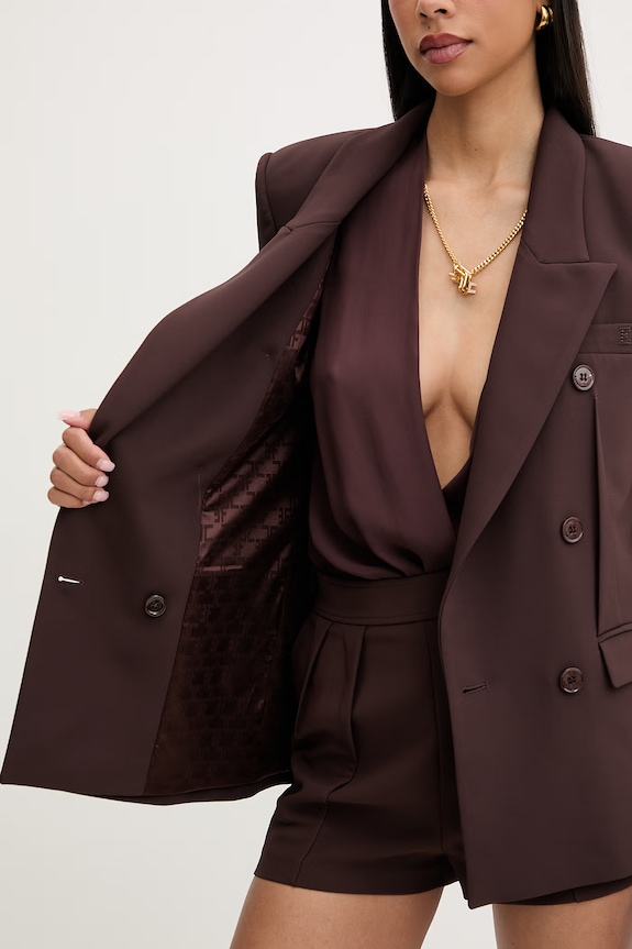 Elisabetta Franchi двобортний жіночий піджак GI21762E2