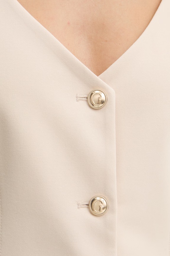 Guess kamizelka damska W6GH49.W1895 beżowy