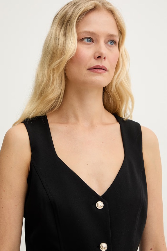 Guess kamizelka damska czarny W6GH49.W1895