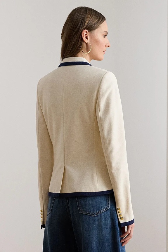 Lauren Ralph Lauren sacou pentru femei, din bumbac 200P09081 bej SS26