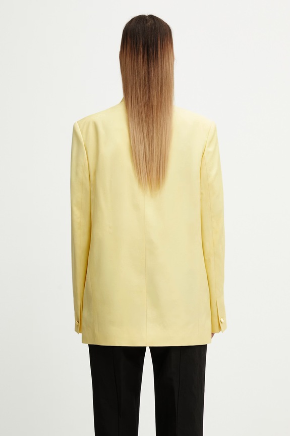 Clothing Kenzo Blazer / Gilet jacket with wool blend Women's FG52VE2809TX yellow