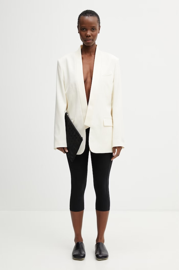 Kenzo Blazer / Gilet marynarka wełniana damska FG52VE2839TF