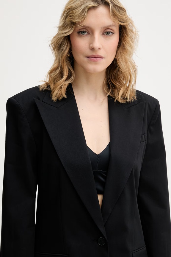 Karl Lagerfeld marynarka damska czarny B2W14045