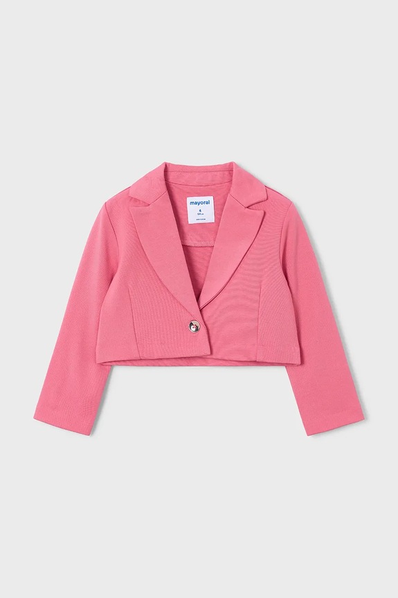 Mayoral gyerek zakó 3451.6A.Mini.PPY2 rózsaszín SS26