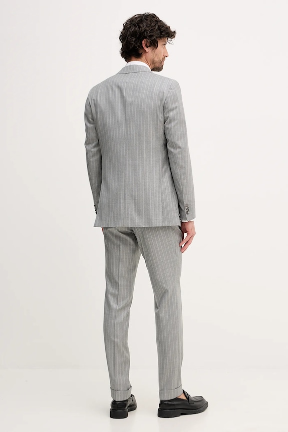 BOSS costum de lână C-Huge-2pcs-DB-261 C-Huge-2pcs-DB-261 gri 50557335