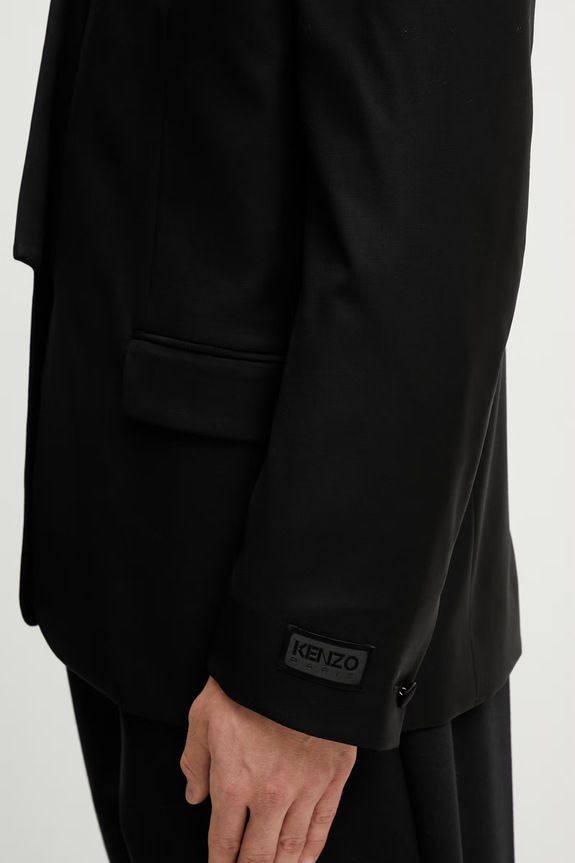 Kenzo сако мъжки вълнено Blazer / Gilet черен FG55VE1619TV