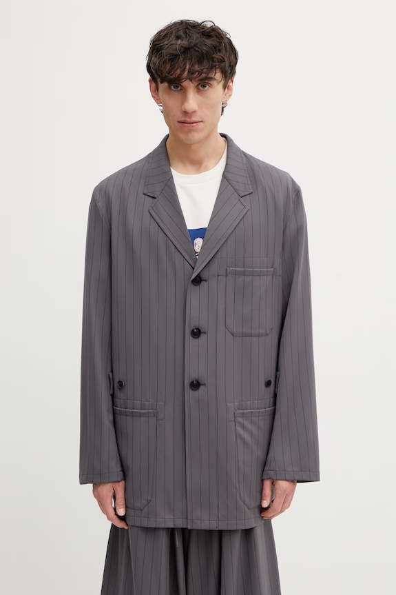 Y-3 M RW CHORE CT marynarka męska szary KS4967.