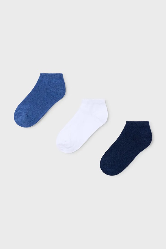 Mayoral șosete copii 3-pack albastru 10181.5A.Mini.PPY2