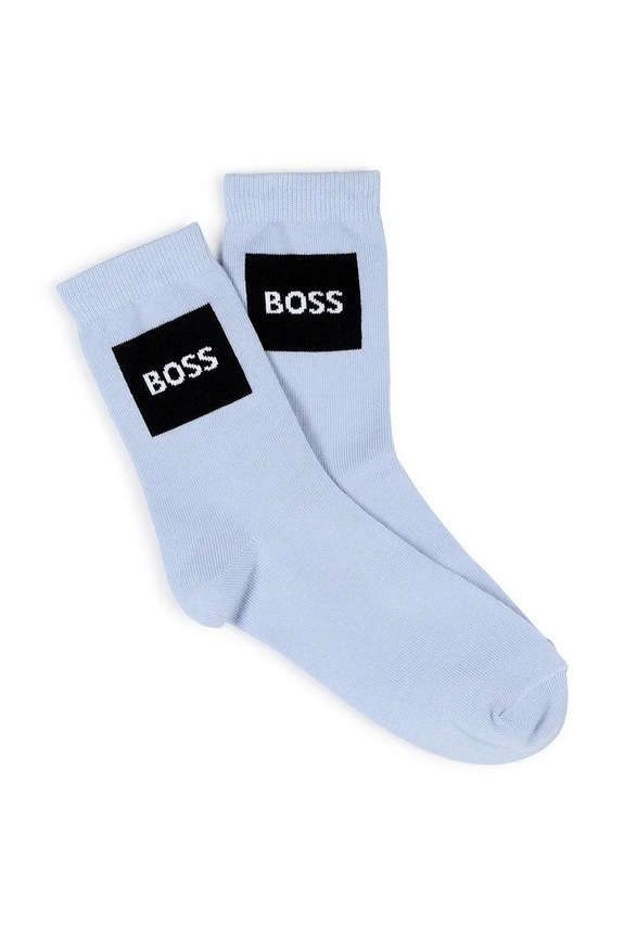 BOSS skarpety dziecięce 3-pack J53152 fioletowy SS26