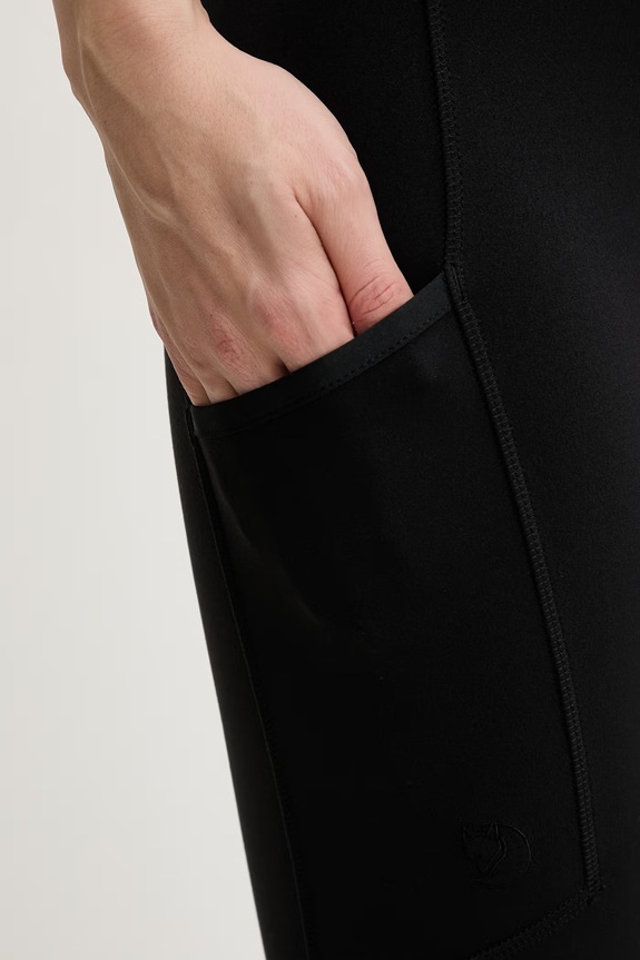 Fjallraven leggings női High Coast fekete F14200218