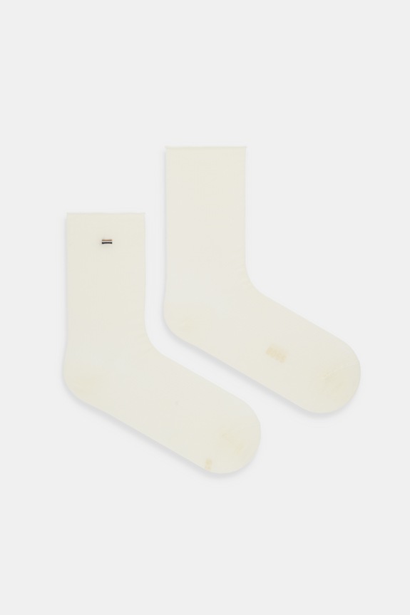 BOSS șosete 2P RS Light Rib VI W 2-pack sosete lungi bej 50553493